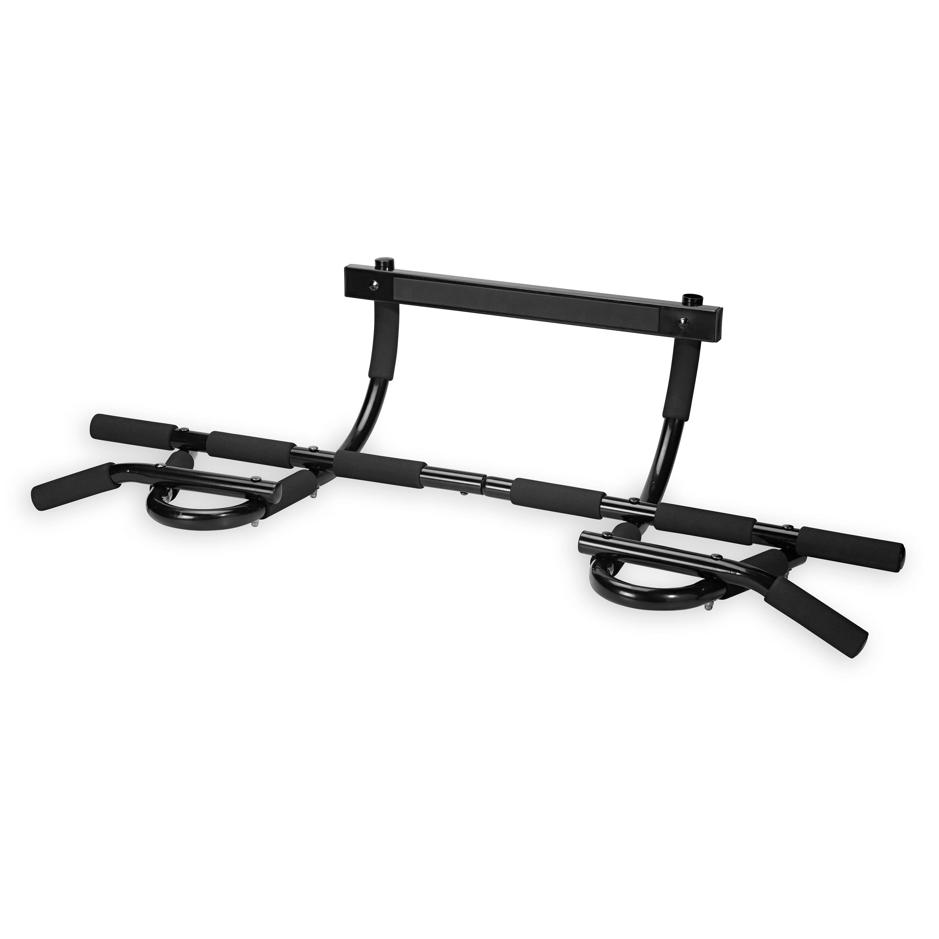 SPRI 12-Grip Pull-Up Bar front angle